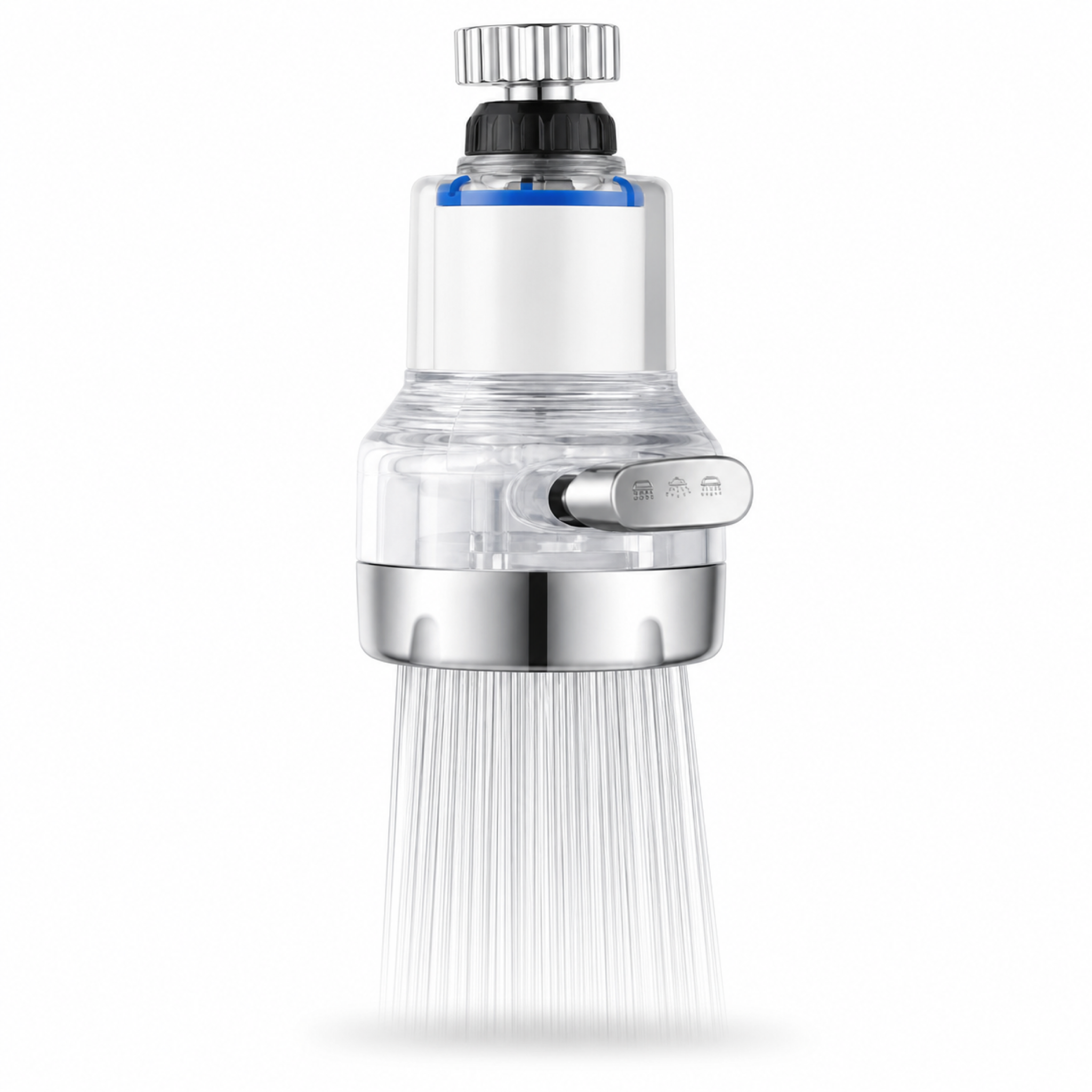 Filtre à eau pour robinet de cuisine Bonum Vitae, photo produit sur fond blanc