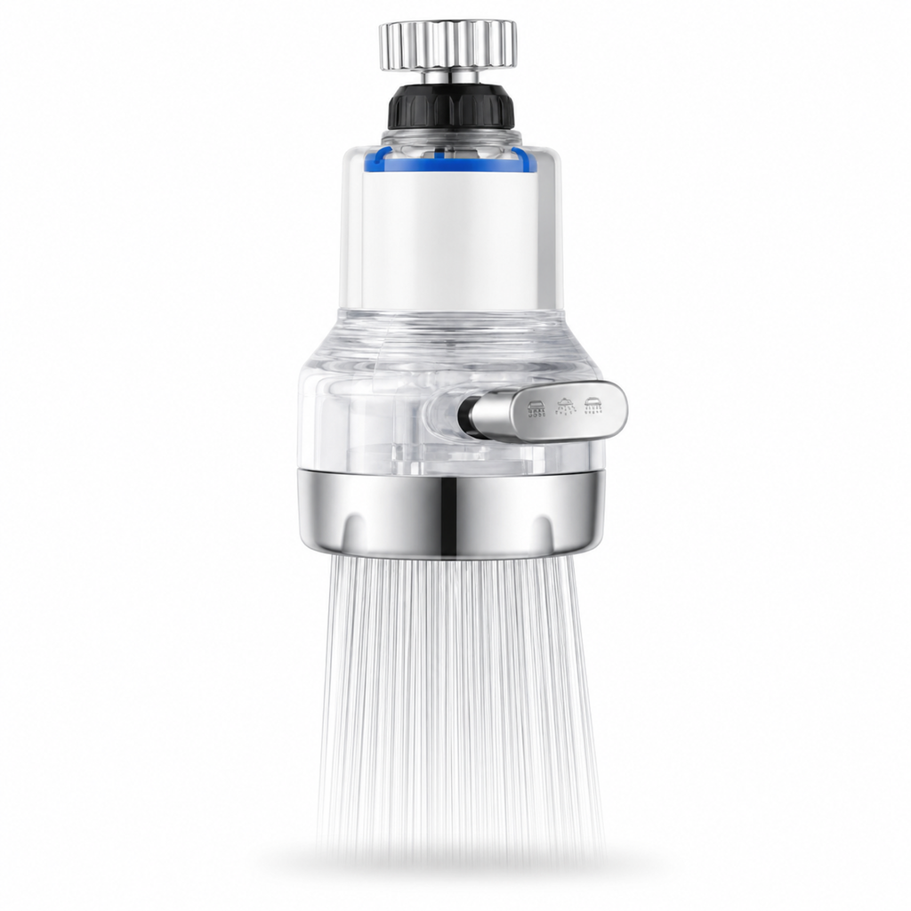 Filtre à eau pour robinet de cuisine Bonum Vitae, photo produit sur fond blanc