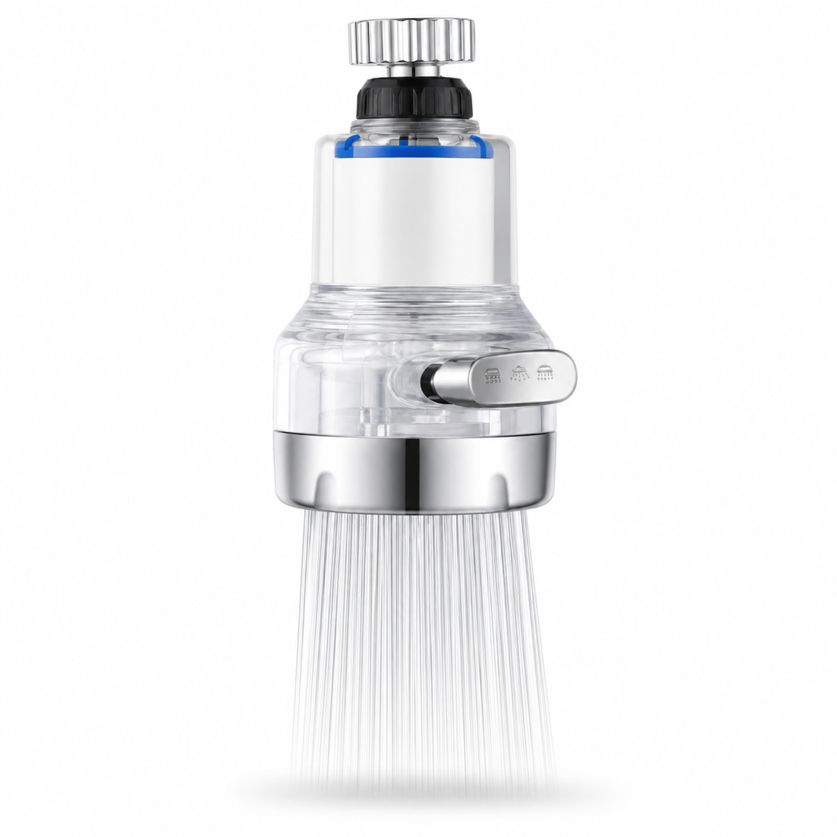 Filtre à eau pour robinet de cuisine Bonum Vitae, photo produit sur fond blanc