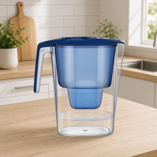 Carafe filtrante 3,6 L en situation d’utilisation