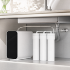Filtration par osmose inverse OSWNKW 600 GPD haut débit Bonum Vitae installé à la maison