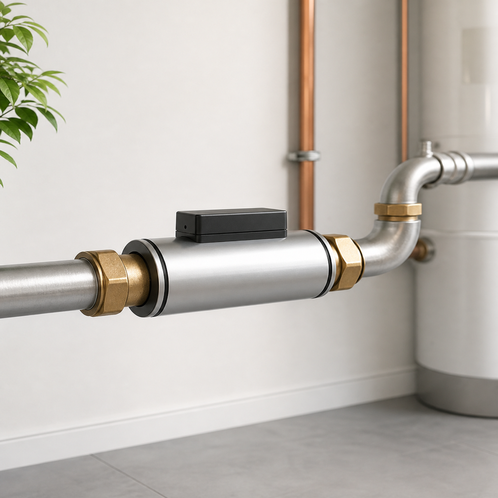 Détartreur super-magnétique Bonum Vitae installé à la maison