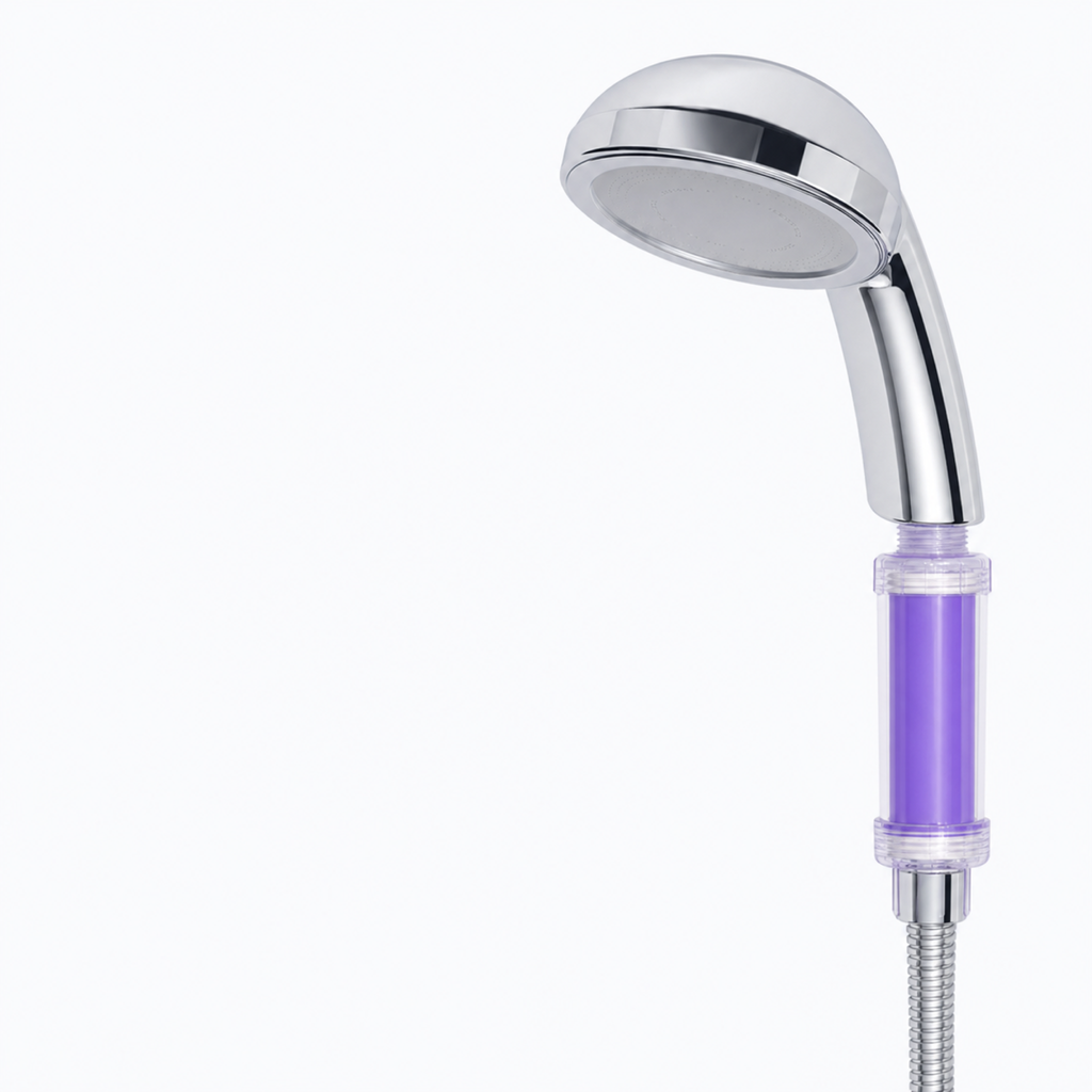 Filtre de douche parfumé anti-calcaire — caractéristiques clés