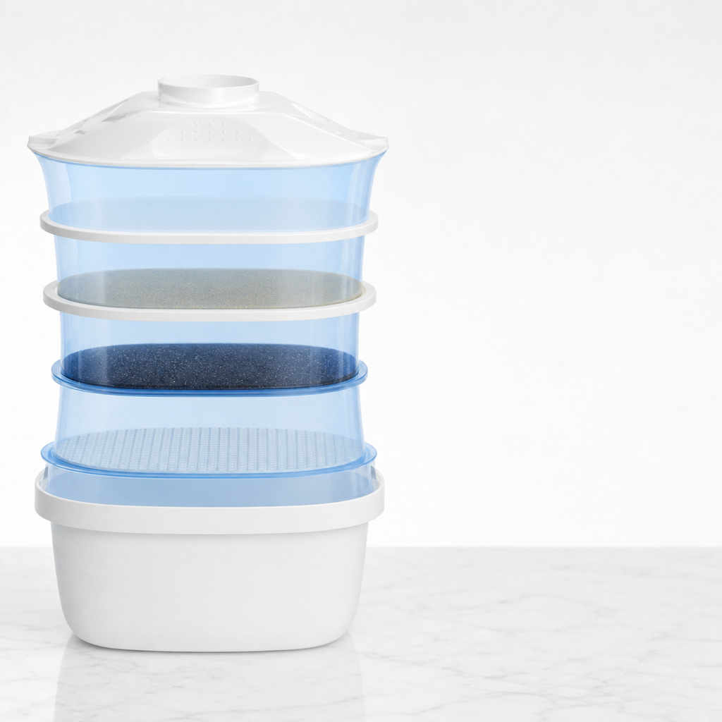 Carafe filtrante domestique — caractéristiques clés