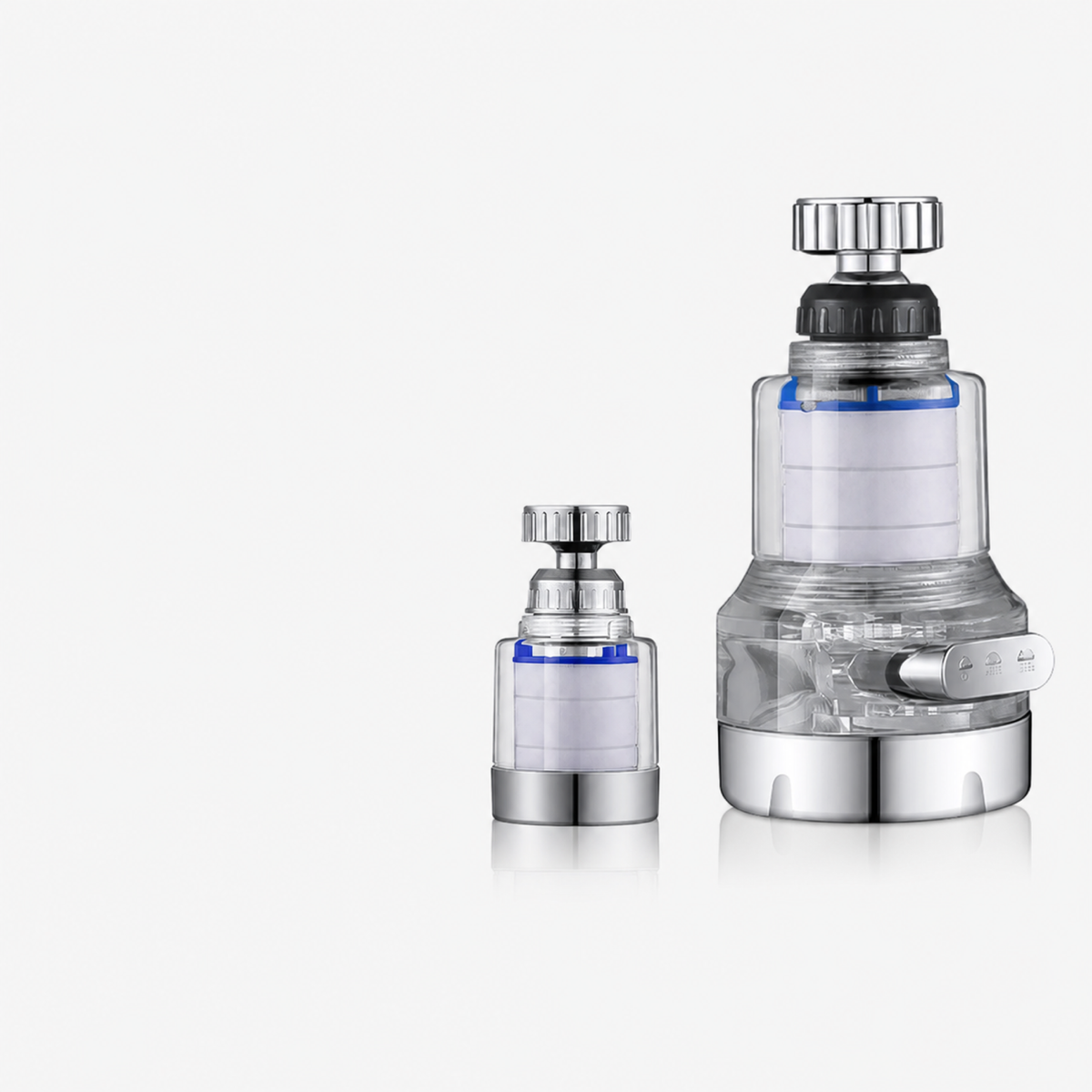 Filtre purificateur d'eau rotatif 360° universel — caractéristiques clés