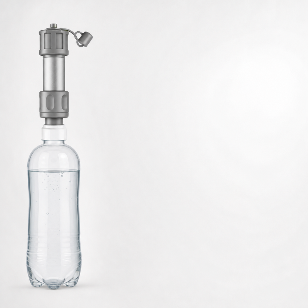 Purificateur d'eau de camping 0,01 micron — caractéristiques clés