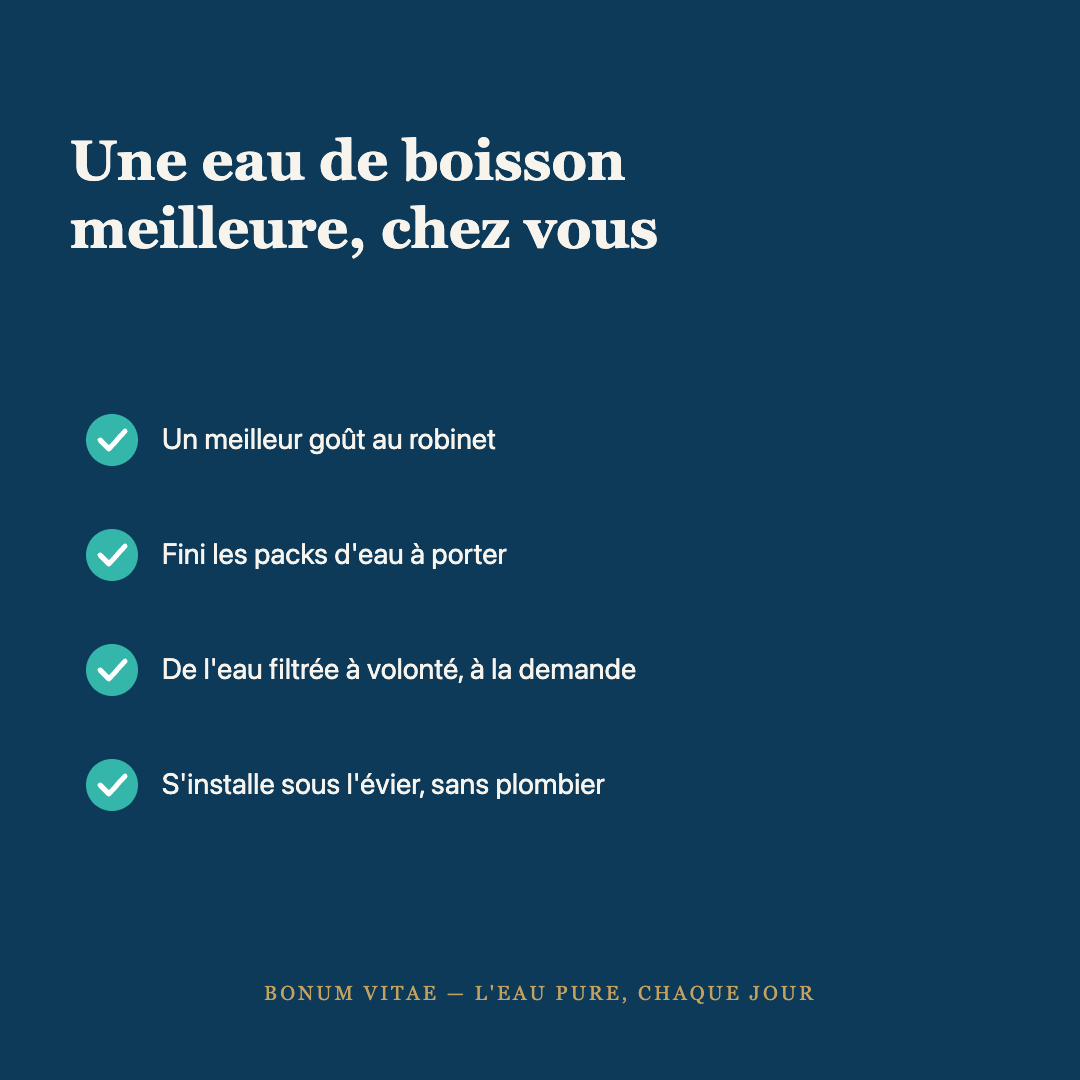 Osmoseur — bénéfices